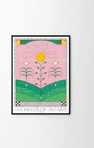 The Poster Club Plakát The Fields of Dreams by Signe Bagger 50x70 cm