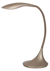 Rabalux 4167 DOMINIC - LED dotykem stmívatelná stolní lampa 3000K (Stolní lampa s husím krkem, stmívatelná dotykem, barva champange ( zlatavá ))