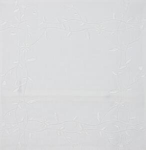 Dekorační povlak na polštář PETAL FRAME 40x40 cm, bílý