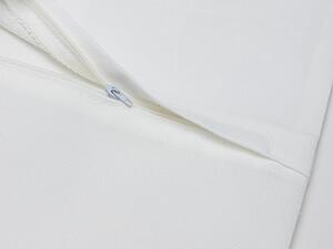 Dekorační povlak na polštář PETAL FRAME 40x40 cm, bílý