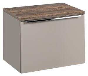 Comad Koupelnová skříňka pod deskové umyvadlo Santa Fe Taupe 60 šedá/dub vintage