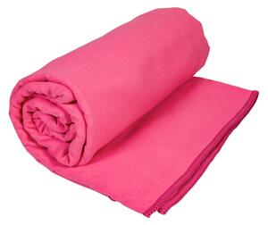 Rychleschnoucí ručník 80 x 130 cm růžová samostatně