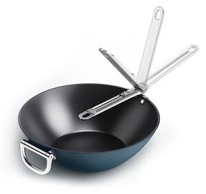 Wok Space 45048, 32cm, nepřilnavá keramika, skládací madla JOSEPH JOSEPH