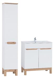 Comad Set koupelnového nábytku Bali White 80 bílá (3 kusy nábytku)