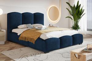 Moderní čalouněná postel Parisa 160x200 cm Barva: Šedá - Catch Me 25