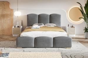 Velká čalouněná postel Parisa 200x200 cm Barva: Vlastní výběr - Cena na dotaz