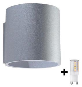 BRILAGI - LED Nástěnné svítidlo FRIDA 1xG9/4W/230V šedá BG0559