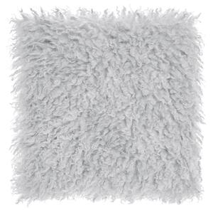 Skinnwille Home Collection Polštář Wooly Silver, 45x45 cm, světle šedý