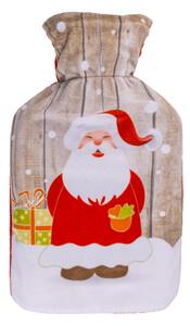 GiftyCity Termofor s fleecovým obalem, 0,7 l, Santa Claus