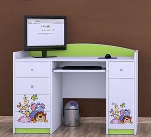 Psací stůl B01 - safari Barva: bílá
