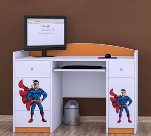 Psací stůl B01 - superman Barva: bílá