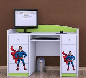 Psací stůl B01 - superman Barva: bílá