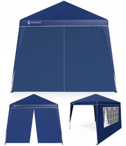 Párty stan / pavilon CAPRI PLUS se 2 bočními stěnami, 3×3 m, modrá Casaria