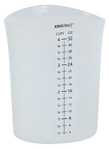 Kinghoff Pružná silikonová odměrka Kinghoff, 1 l
