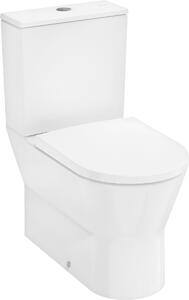 Hansgrohe EluPura Original S - Kombi WC na podlahu s nádržkou a WC sedátkem, AquaChannel Flush, bílá 60205450