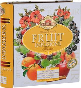 ČAJ BASILUR FRUIT INFUSIONS BOOK PLECH 32x1,8G