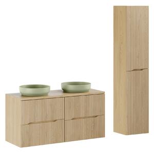 Comad Set koupelnového nábytku Nordic Cremona 120 dub cremona (6 kusů nábytku)