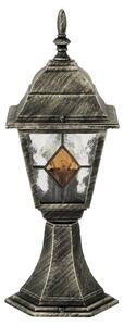 Rabalux Venkovní sloupková lampa Monaco max. 60W | E27 | IP43 - antická zlatá