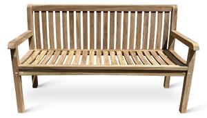 Zahradní dřevěná lavice Kingsbury 150 cm