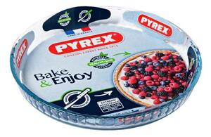 Skleněná zapékací forma na koláč PYREX 28cm, borosilikát