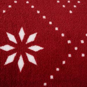 Ruhhy Vánoční deka 160 x 200 cm + 2 x povlak na polštář, červená