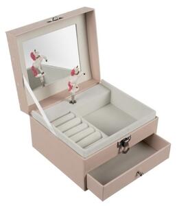 Kruzzel Šperkovnice hrací skříňka s jednorožcem růžová