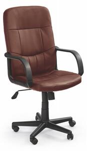 Kancelářská židle DENZEL (tmavě hnědá)