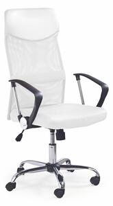 Kancelářská otočná židle VIRE - látka, síť, více barev Bílá