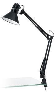 Eglo 90873 FIRMO - Pracovní stolní lampička černá (Naklápěcí stolní lampa na pracovní stůl )
