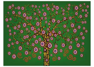 Fototapeta - Abstrakce: strom (zelený) 250x193 + zdarma lepidlo