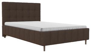 ČALOUNĚNÁ POSTEL, 140/200 cm, hnědá MID.YOU, Online Only