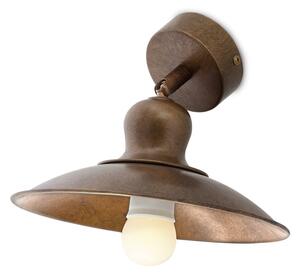 Redo LENA 02-756 - Rustikální nástěnné naklápěcí svítidlo (Rustikální nástěnná lampa na kloubu nejen na chalupu a do roubenky)