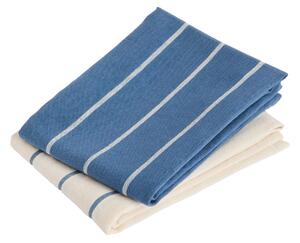 HAY Sada utěrek Outdoor Market, 2 ks, Blue / Beige