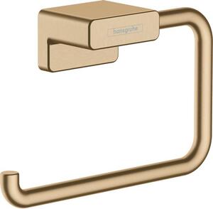 Hansgrohe AddStoris Q Držák toaletního papíru, kartáčovaný bronz 41771140