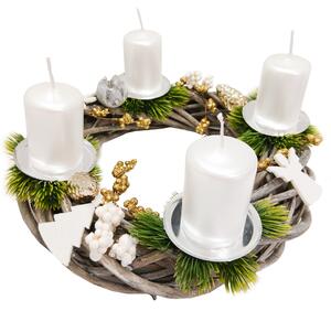 Adventní svícen Dekorativní Adventní svícen
