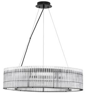 Skleněné závěsné světlo Nova Luce Barok 70 cm