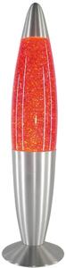 Rabalux 4116 GLITTER MINI - Dekorativní stolní lampa se třpytkami - červená (Červená lampa dekorativní, včetně žárovky)