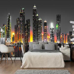 Fototapeta - Pouštní město (Dubaj) 200x140 + zdarma lepidlo
