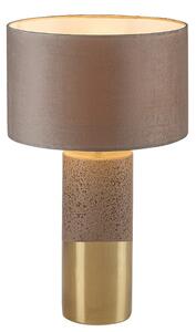RABALUX 74219 Yelda stolní lampa D330mm 1xE27 hnědá, zlatá