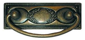 ŠTÍTEK S MADLEM 45x97/64mm - lité kování