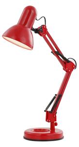 Globo 24882 FAMOUS - Červená lampa na pracovní stůl, 59cm výška