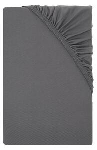 Livarno® Žerzejové napínací prostěradlo, 90-100 x 200 cm (šedá) (100407929003)
