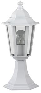 Rabalux 8205 VELENCE - Venkovní stojací lucerna, IP43, výška 40cm, bílá (Venkovní stojací lampa v bílé barvě)