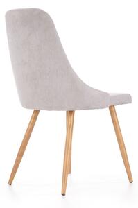 Jídelní židle LIMA - kov, látka, více barev Béžová
