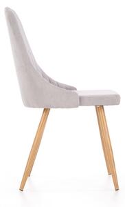 Jídelní židle LIMA - kov, látka, více barev Béžová
