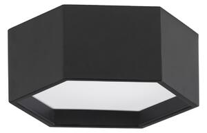 Černé kovové stropní LED světlo Nova Luce Samba 25 cm