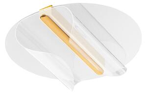 -25 % Dny MOMENTI– Zlaté kovové stropní LED světlo Nova Luce Valentin 45 x 55 cm