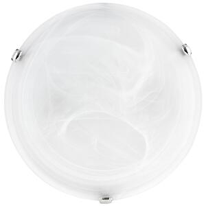 -25 % Dny MOMENTI– Bílé skleněné stropní světlo Nova Luce Giorno 40 cm