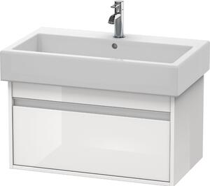 Duravit Ketho skříňka 75x44x41 cm pod umyvadlo závěsná bílá KT668702222