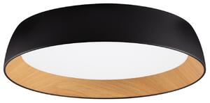 Černé kovové stropní LED světlo Nova Luce Sigi 60 cm
